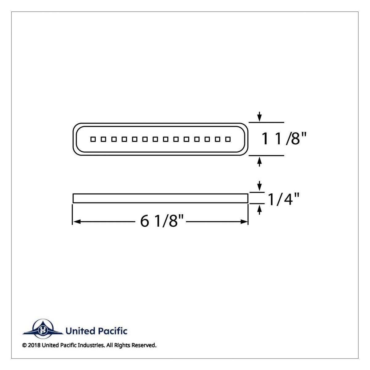 14 LED 6-1/8" Mirror Light - White - Thumbnail 2