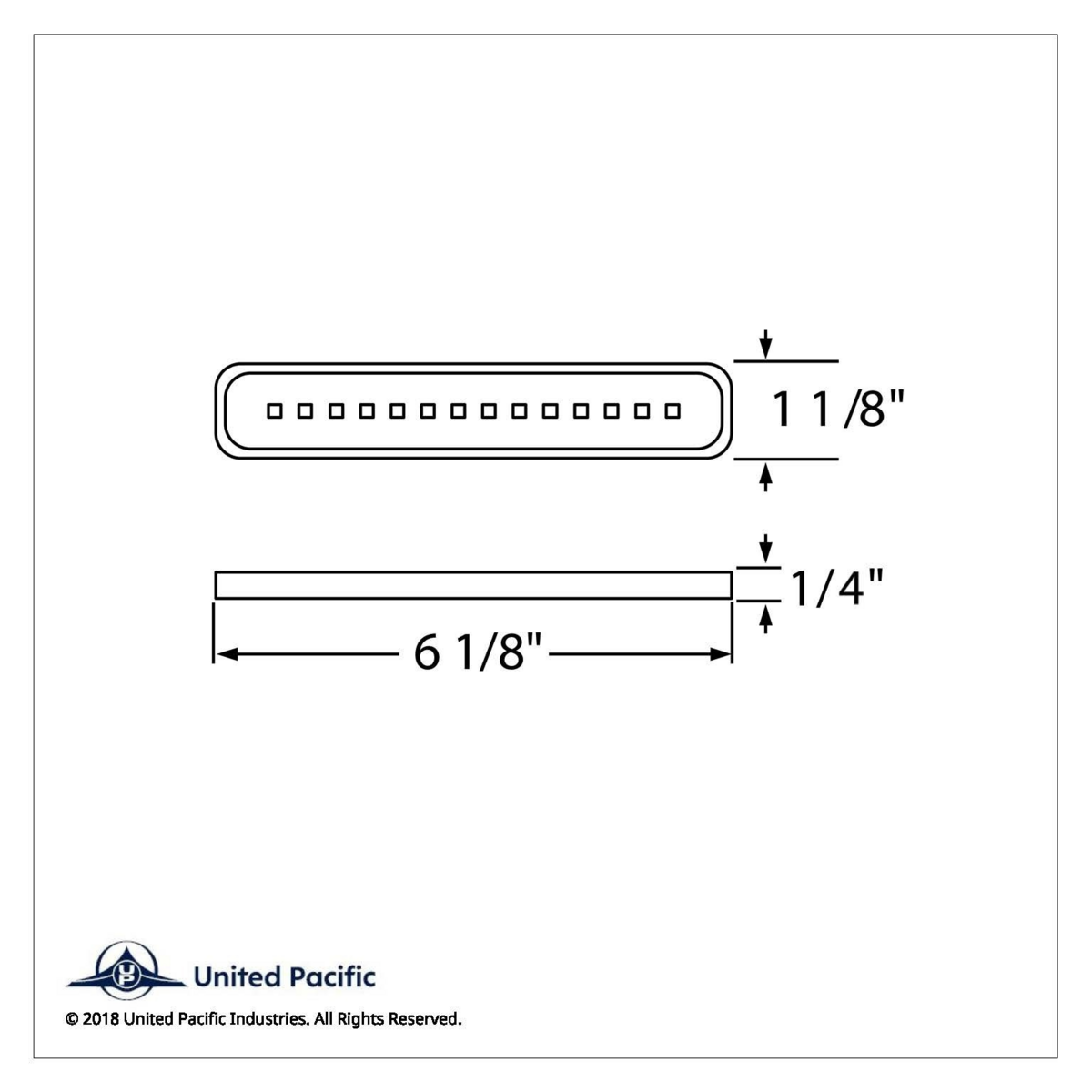 14 LED 6-1/8" Mirror Light - White - Thumbnail 3