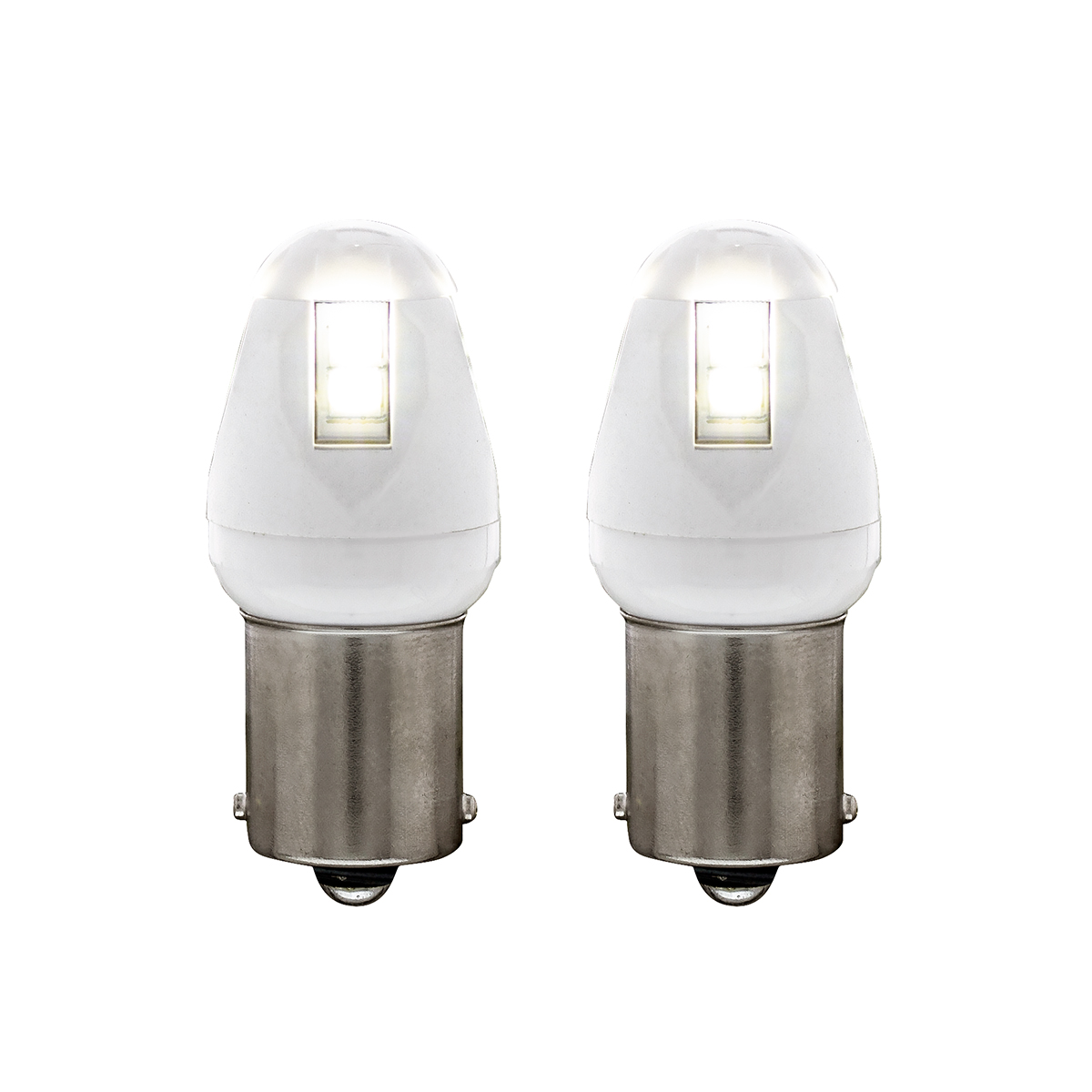 High Power 8 LED 1156 Type Bulb - White (Card of 2) - Thumbnail 3