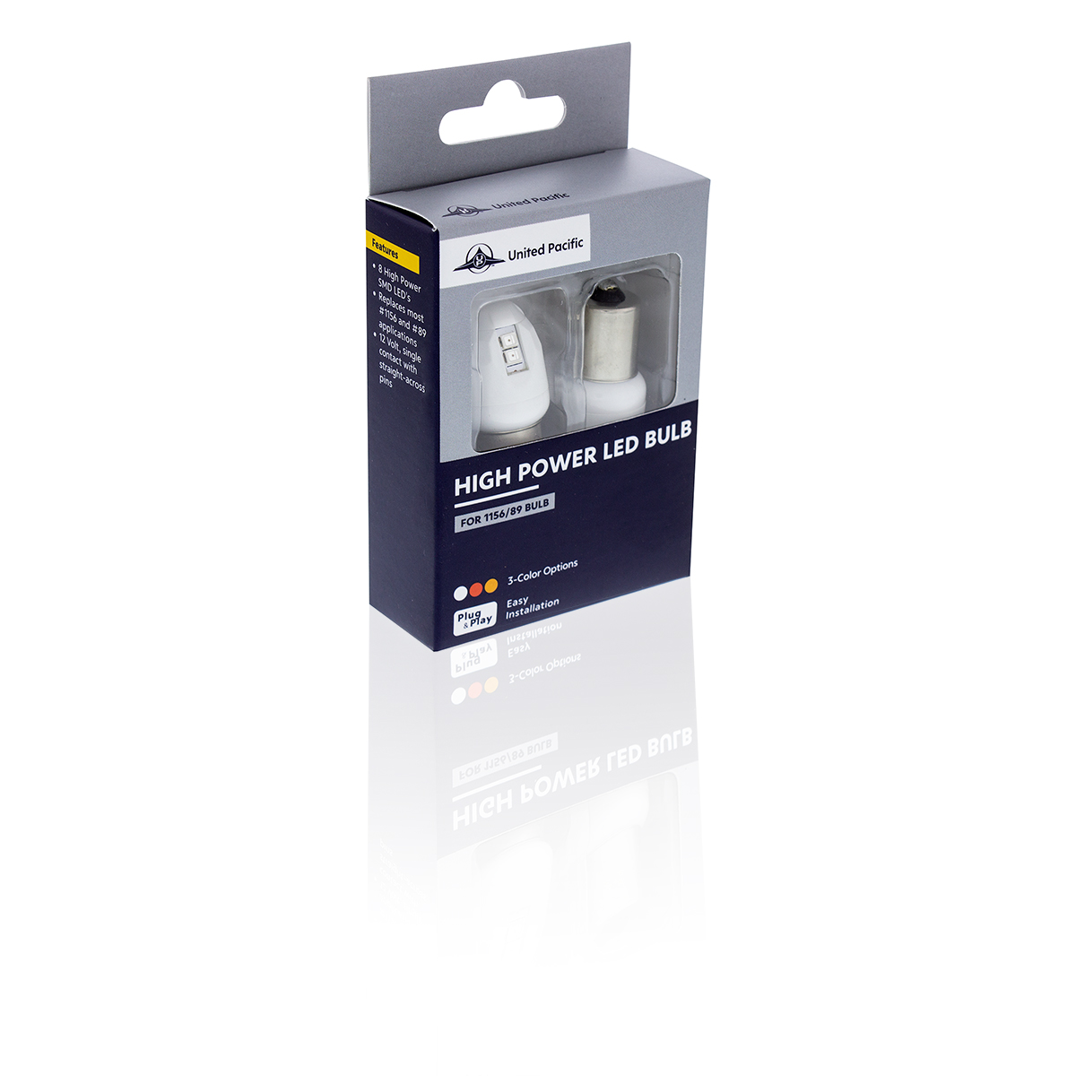 High Power 8 LED 1156 Type Bulb - Amber (Card of 2) - Thumbnail 7