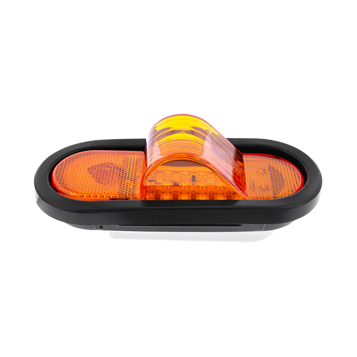 18 LED Mid-Trailer Turn Signal Light Kit - Amber LED/Amber Lens - Thumbnail 6