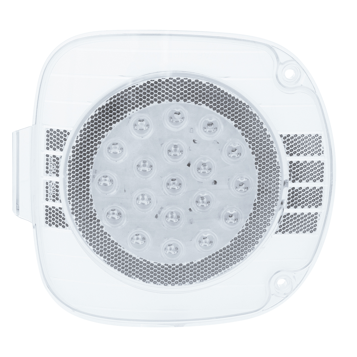 22 LED Turn Signal Light For 1996-2010 Freightliner Century - Amber LED/Clear Lens - Thumbnail 2