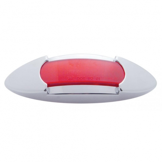 12 LED Maverick Light (Clearance/Marker) - Red LED/Red Lens - Thumbnail 3