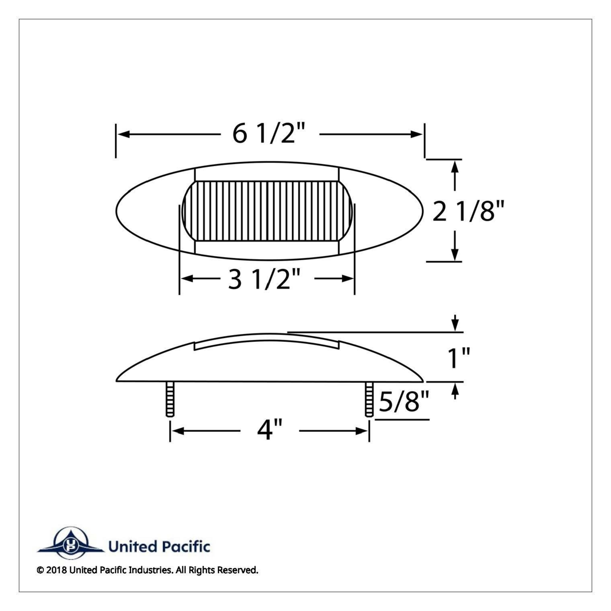12 LED Maverick Light (Clearance/Marker) - Red LED/Red Lens - Thumbnail 5