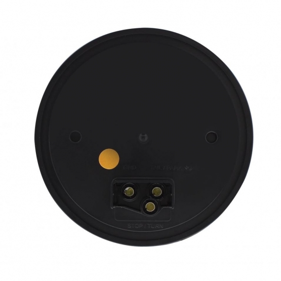 7 LED 4" Round Competition Series Light (Stop, Turn & Tail) - Red LED/Clear Lens - Thumbnail 5