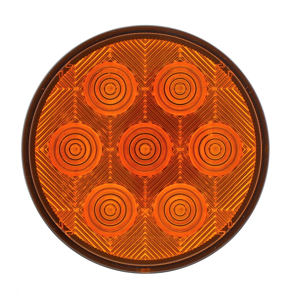 7 LED 4" Competition Series Turn Signal Light - Amber LED/Amber Lens - Thumbnail 2