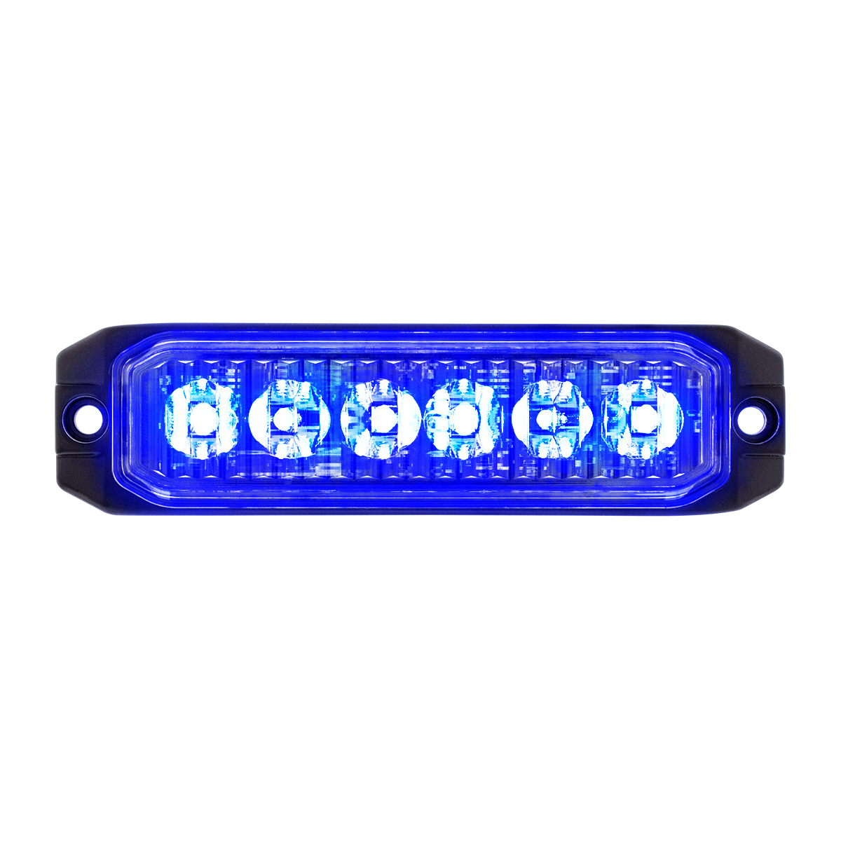 6 High Power LED "Competition Series" Slim Warning Light - Blue - Thumbnail 11