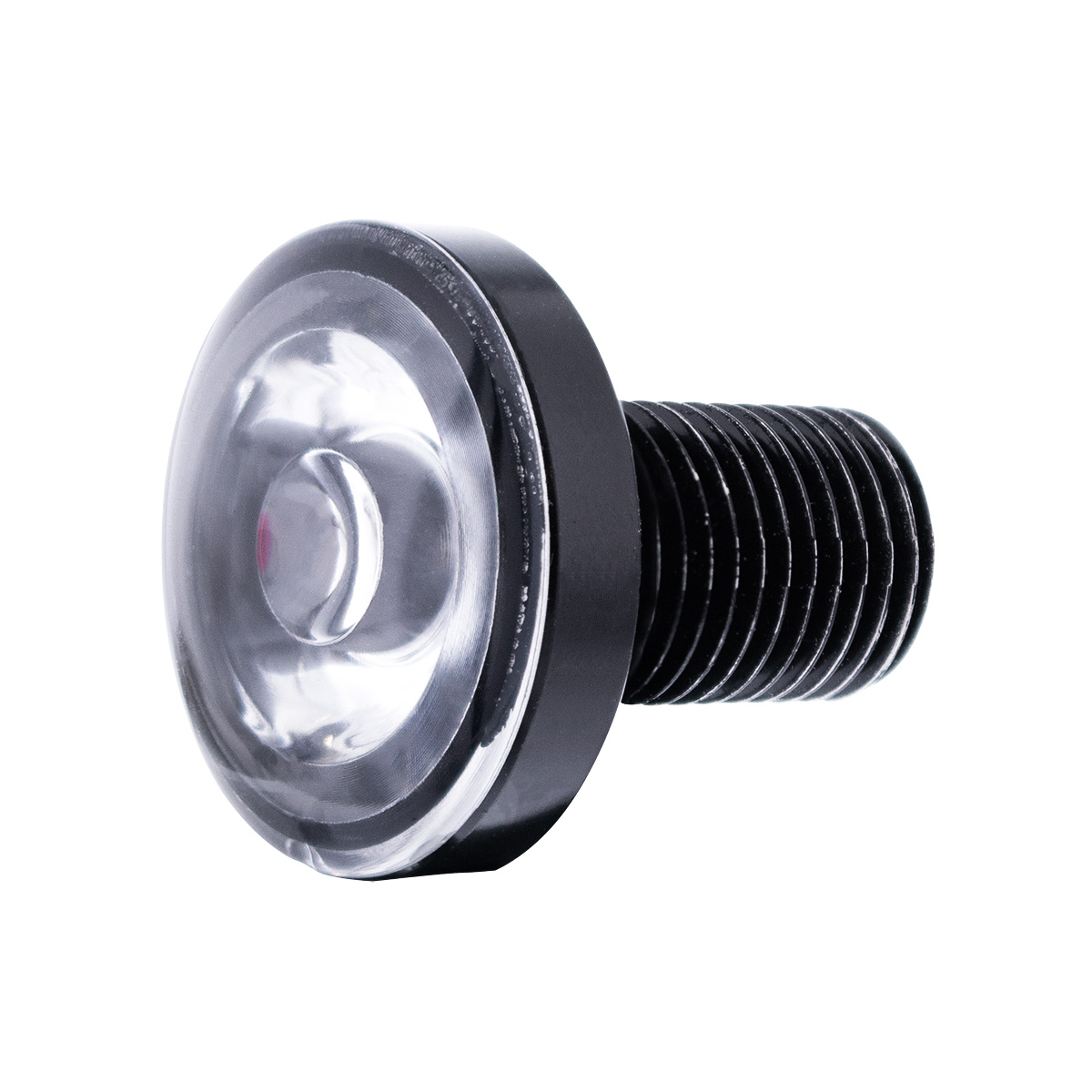 3 High Power LED 1" Light (Clearance/Marker)-Purple LED/Clear Lens - Thumbnail 4