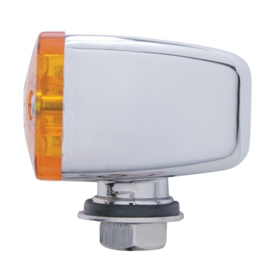 4 LED Small Rod Light -Amber LED/Amber Lens - Thumbnail 5