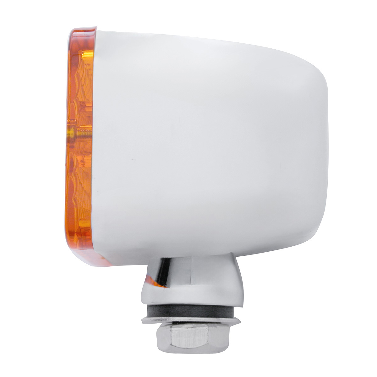 6 LED Medium Rod Light -Amber LED/Amber Lens - Thumbnail 5