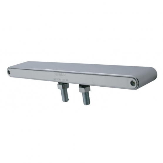 28 LED 12" Double Face Light Bar - Amber & Red LED/Chrome Lens