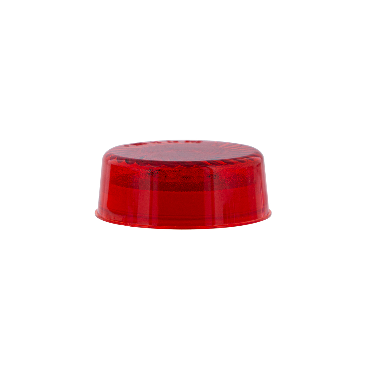 7 LED 2" Round Turbine Light (Clearance/Marker) - Red LED/Red Lens - Thumbnail 5