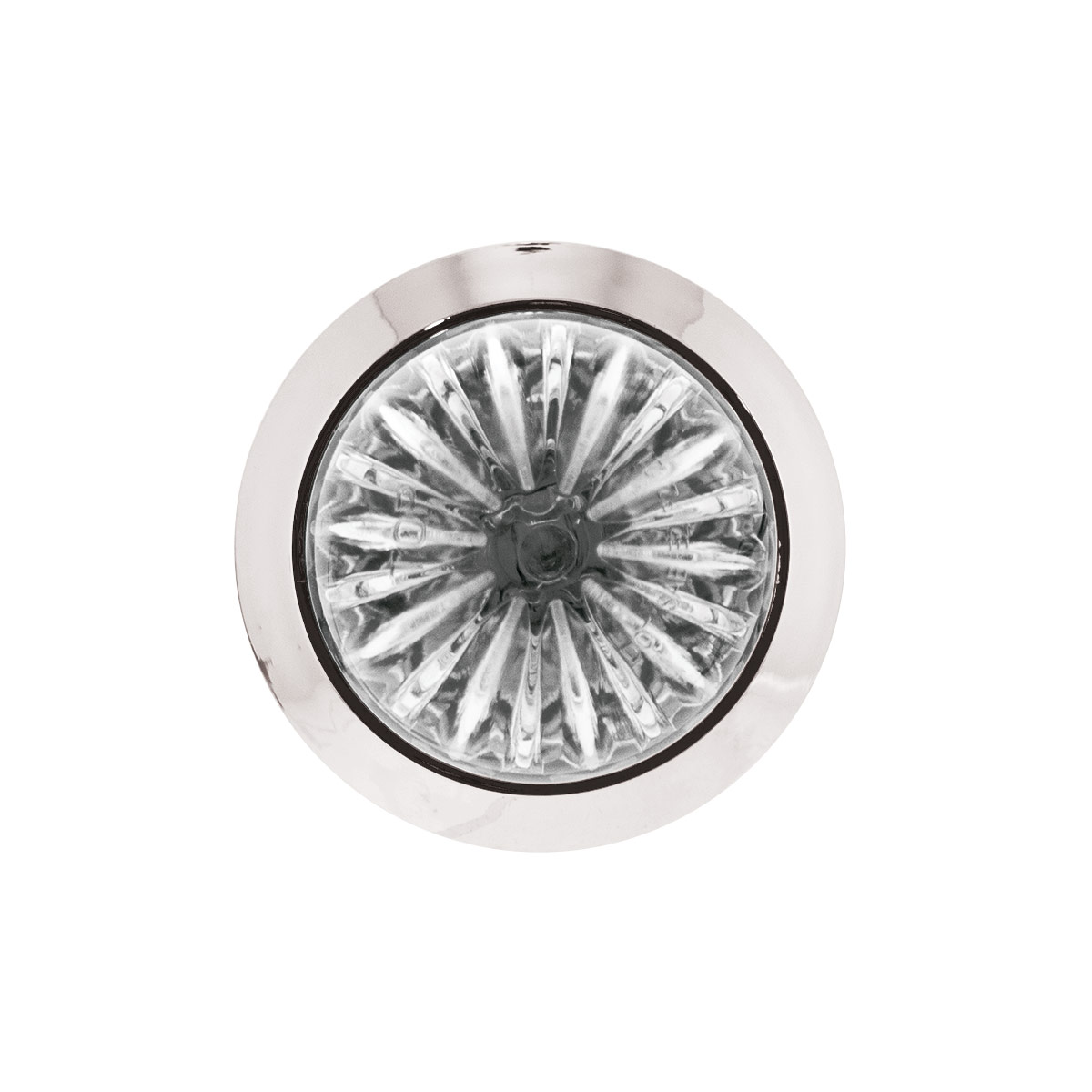 4 LED 1-1/8" Watermelon Double Fury Light With Clear Lens (Clearance/Marker) - Red & Blue LED - Thumbnail 12