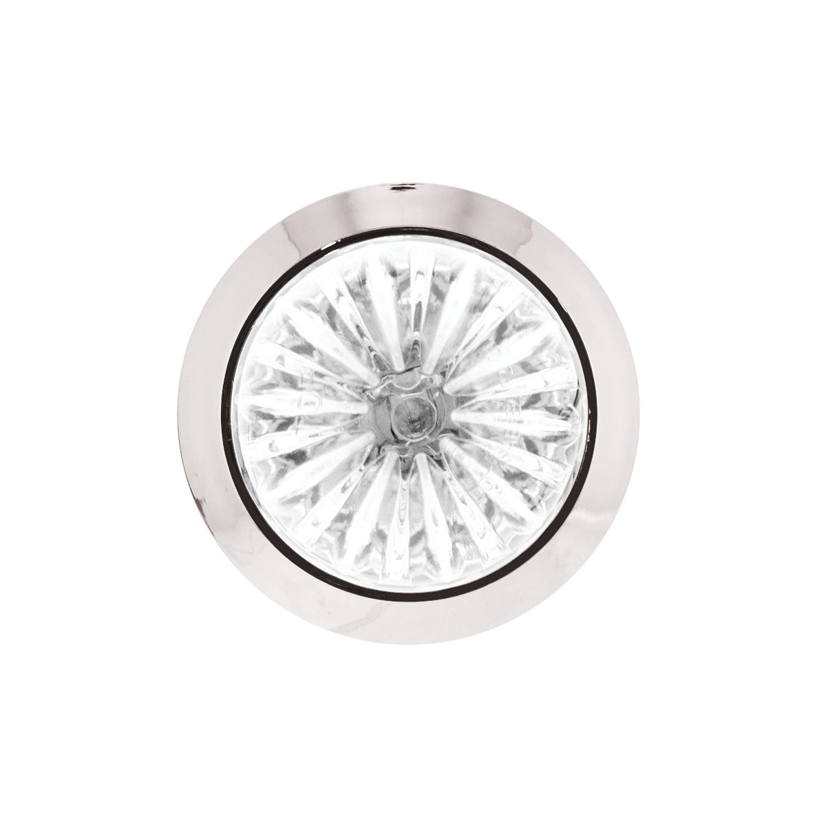 4 LED 1-1/8" Watermelon Double Fury Light With Clear Lens (Clearance/Marker) - Red & White LED - Thumbnail 11