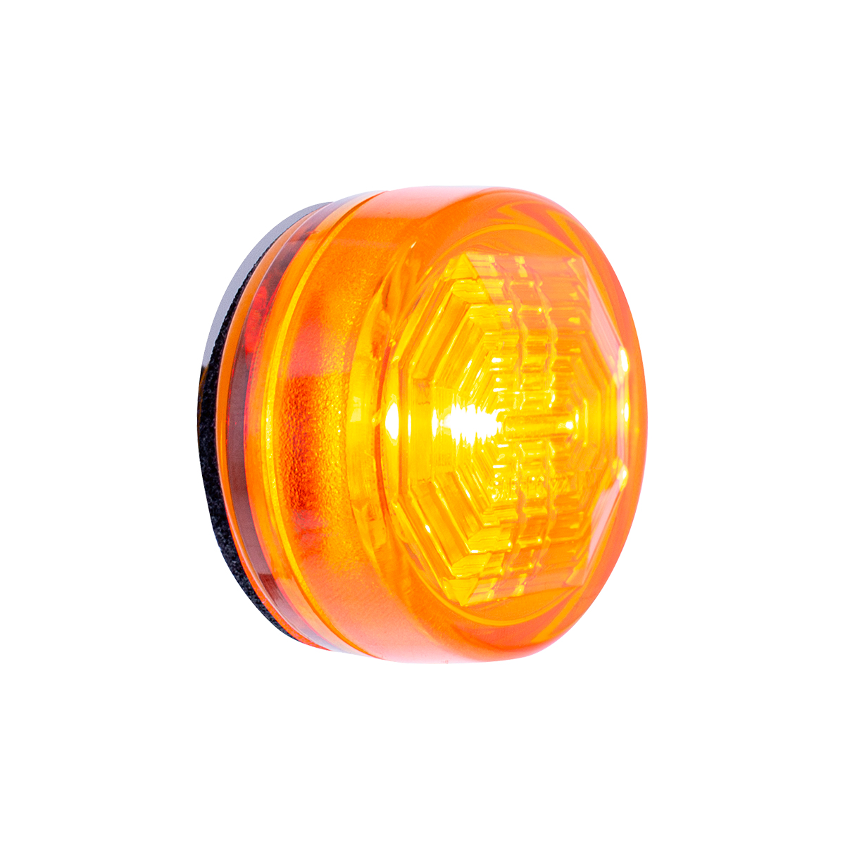 3 LED Oval Clearance/Marker Light-Amber LED/Amber Lens - Thumbnail 3