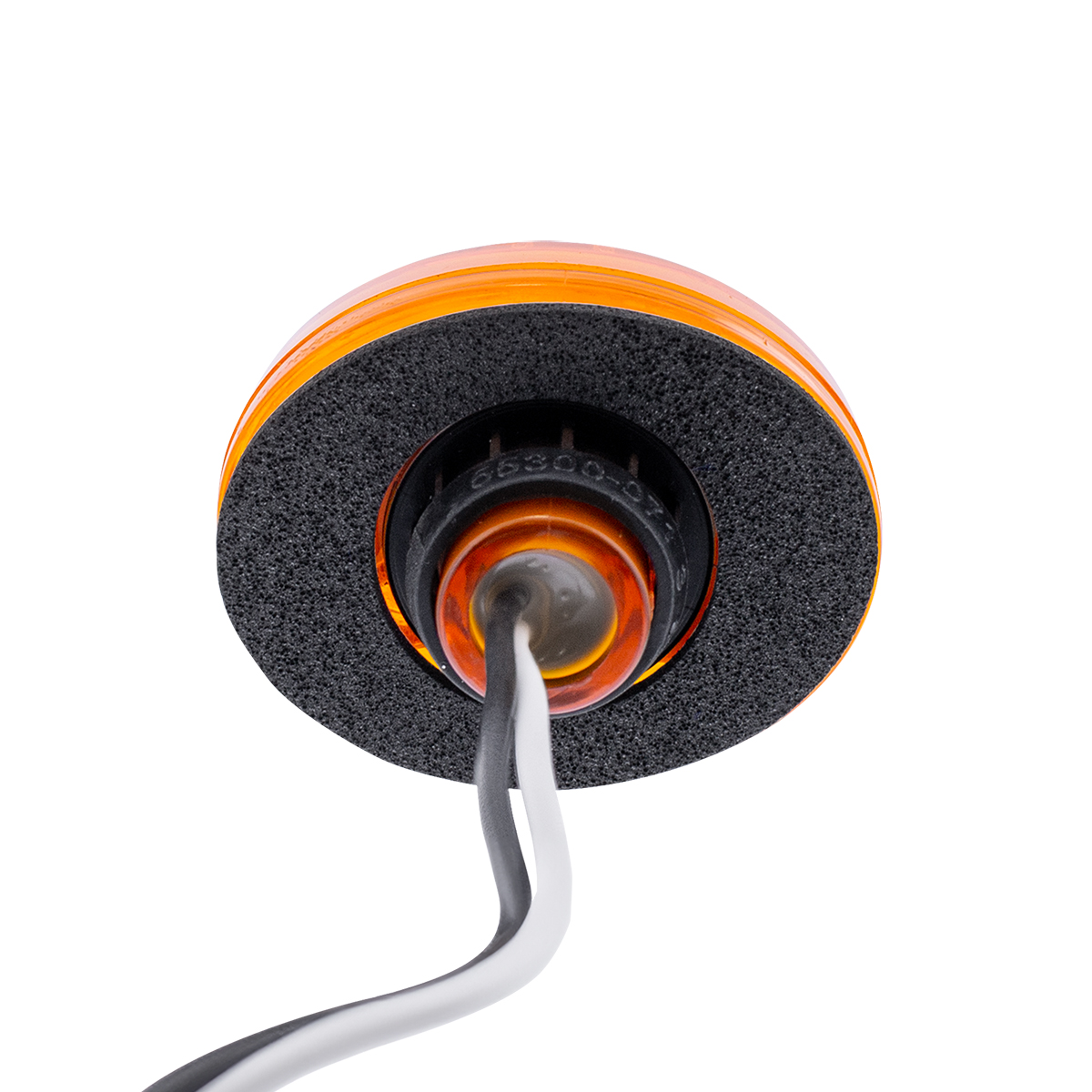 3 LED Oval Clearance/Marker Light-Amber LED/Amber Lens - Thumbnail 6