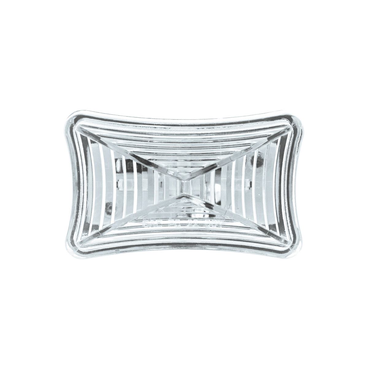 3 LED Rectangular Auxiliary Light-White LED/Clear Lens - Thumbnail 2