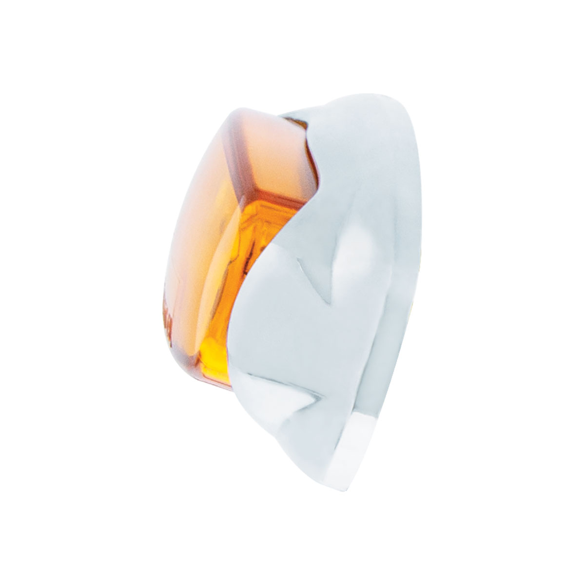 4-3/16" Wide 3 LED ViperEye Light (Clearance/Marker) - Amber LED/Amber Lens - Thumbnail 5