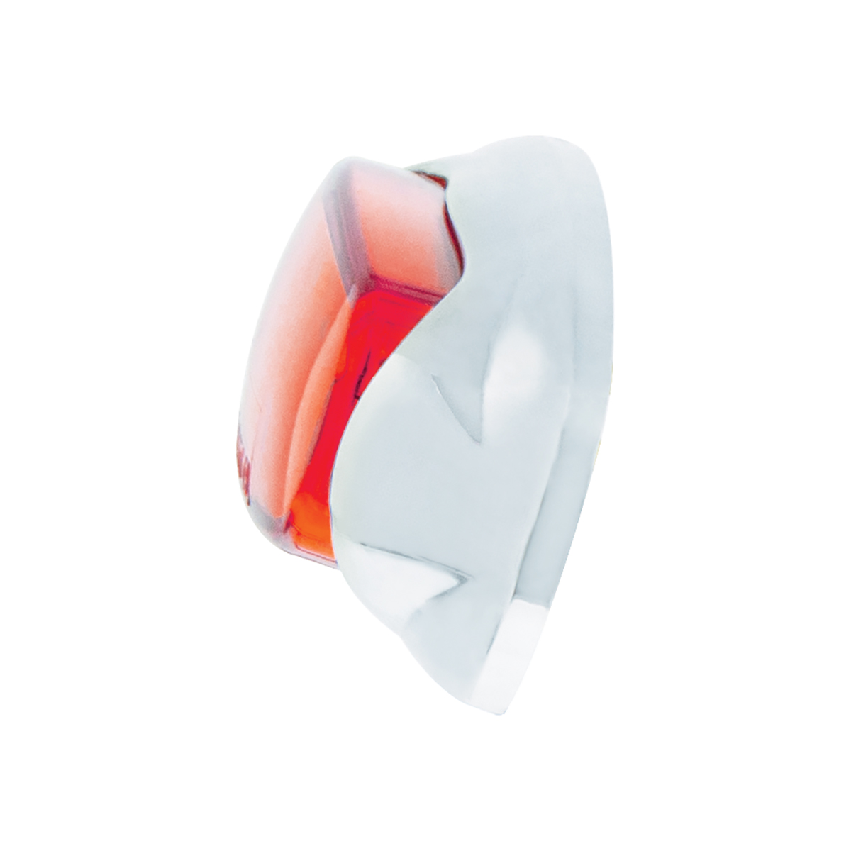 4-3/16" Wide 3 LED ViperEye Light (Clearance/Marker) - Red LED/Red Lens - Thumbnail 5