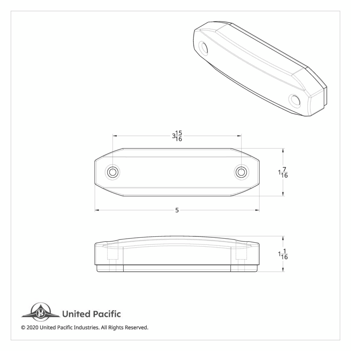 6 Amber LED Light (Clearance/Marker) With 6 Blue LED Side Ditch Light - Thumbnail 10