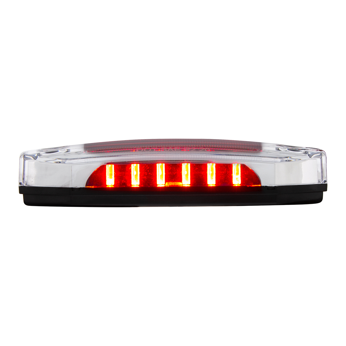 6 Red LED Light (Clearance/Marker) With 6 Red LED Side Ditch Light - Thumbnail 5