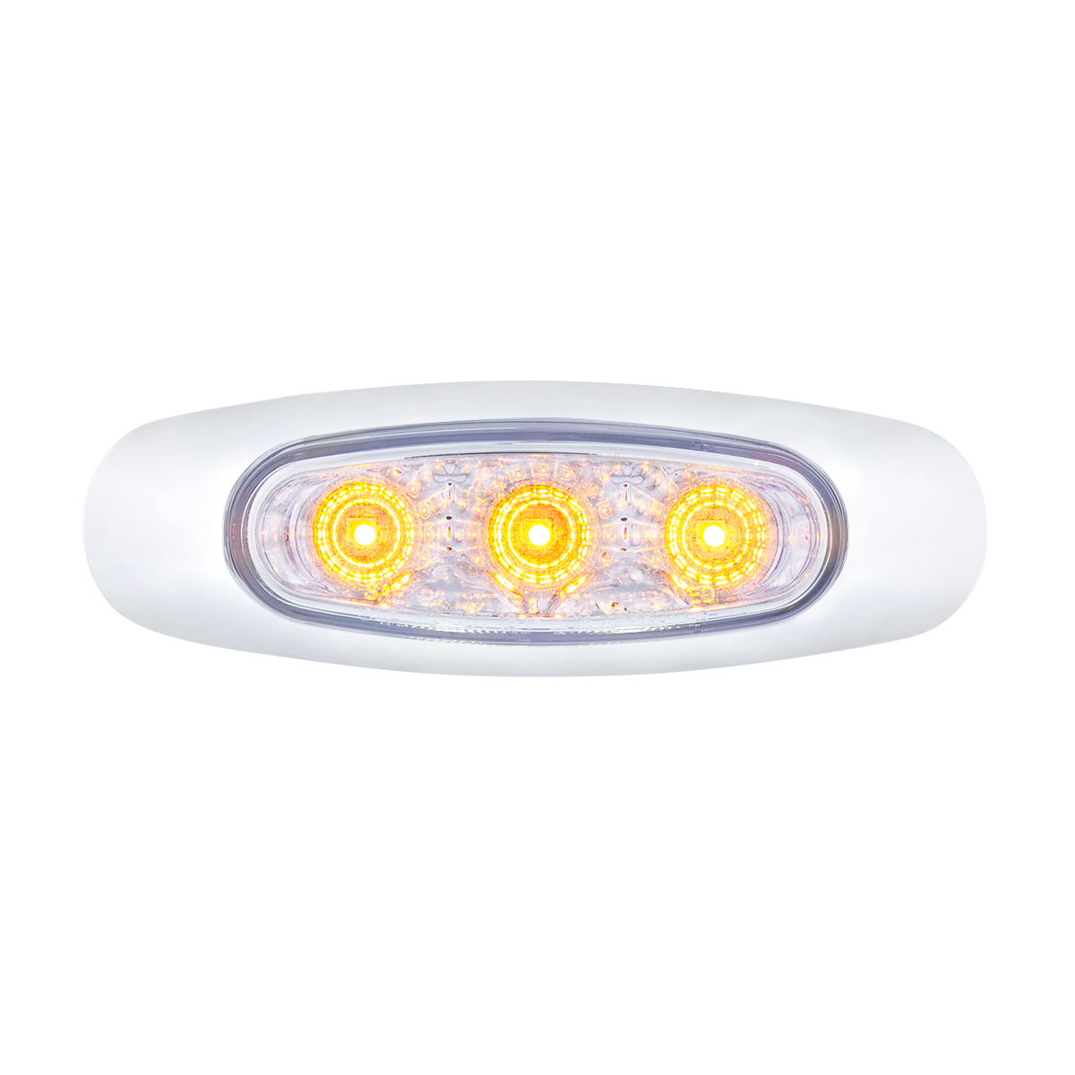 5 LED Reflector Light (Auxiliary/Utility) With Side Ditch Light - Amber LED/Clear Lens (Card) - Thumbnail 11