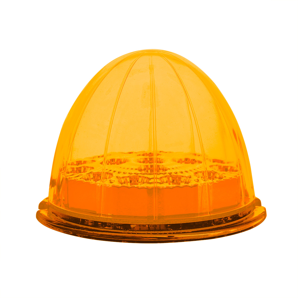 17 LED Dual Function Reflector Cab Light - Amber LED/Amber Lens (Bulk) - Thumbnail 3