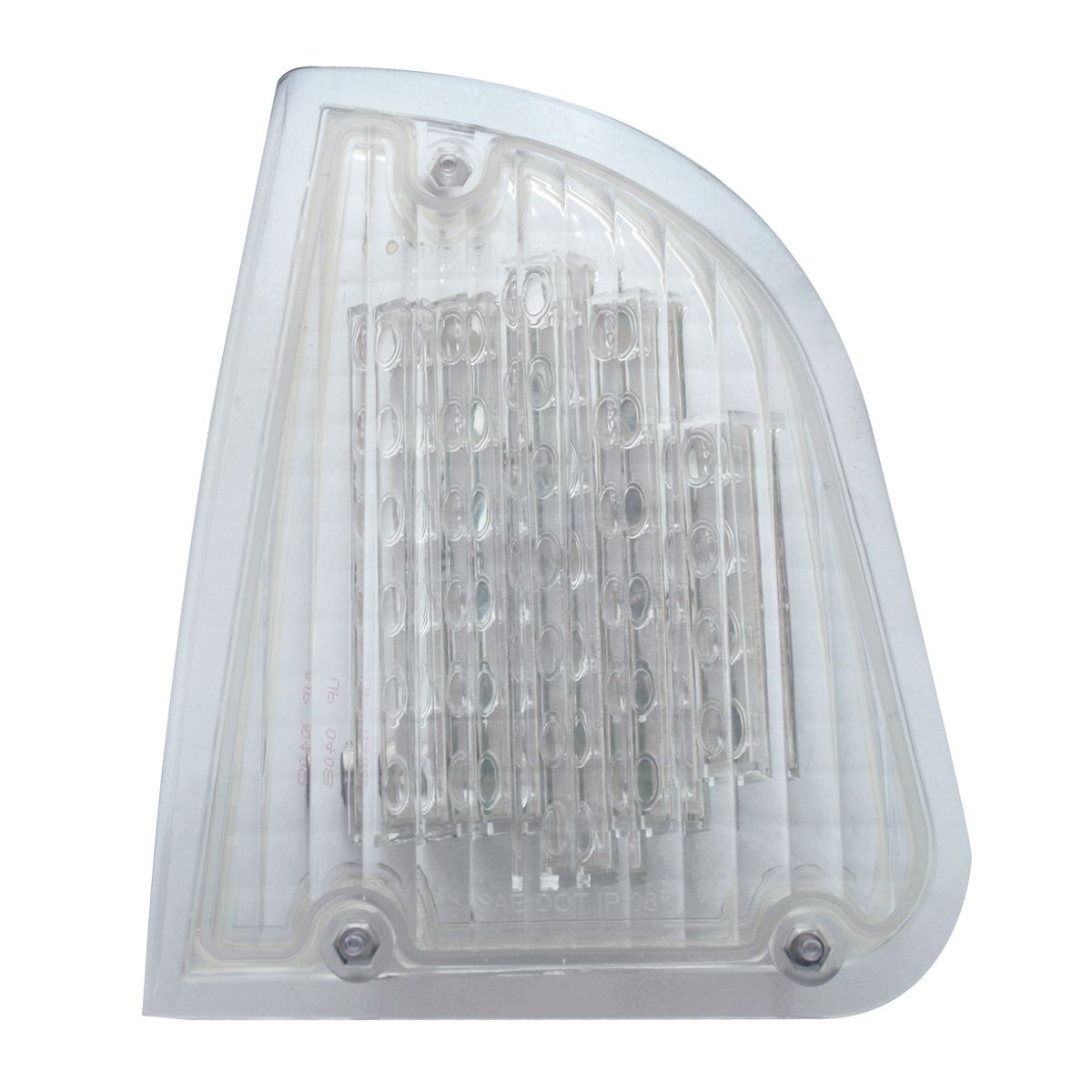 29 LED Turn Signal Light For 1985-2007 Kenworth T600 (Driver) - Amber LED/Clear Lens