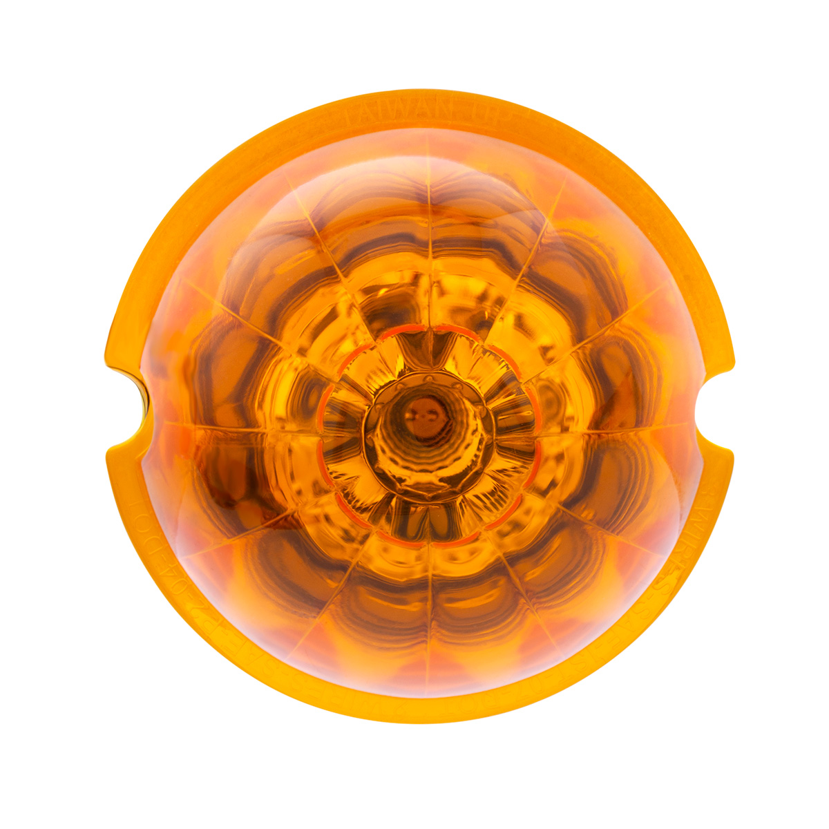 17 LED Reflector Watermelon Maze Cab Light - Amber LED/Amber Lens - Thumbnail 6