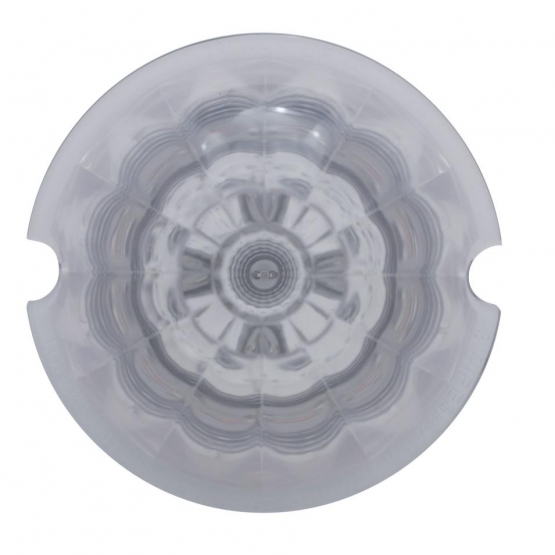 17 LED Reflector Watermelon Maze Cab Light - Amber LED/Clear Lens - Thumbnail 2