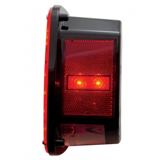 LED Reflector Universal Combination Tail Light With License Light (Bulk) - Thumbnail 2