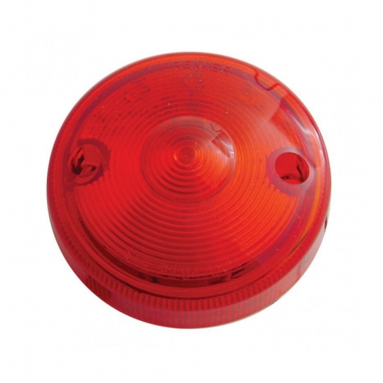 15 LED 3" Dual Function Single Face Light Only - Red LED/Red Lens