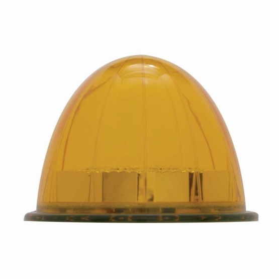 17 LED Watermelon Reflector Cab Light - Amber LED/Amber Lens - Thumbnail 4