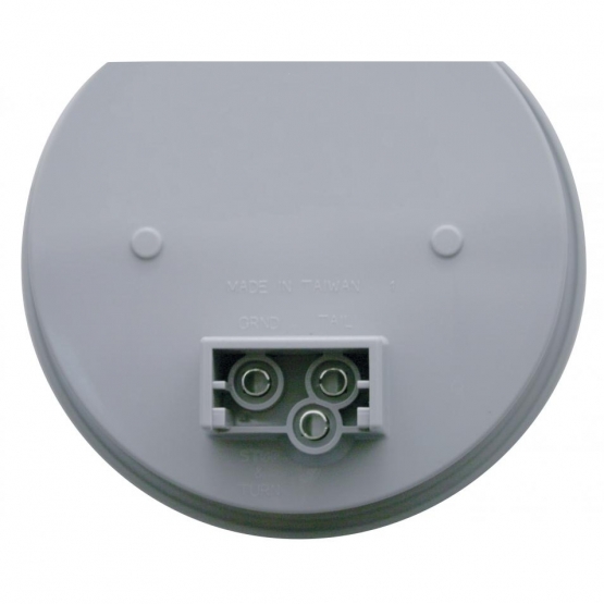 12 LED 4" Reflector Auxiliary/Utility Light - White LED/Clear Lens - Thumbnail 4