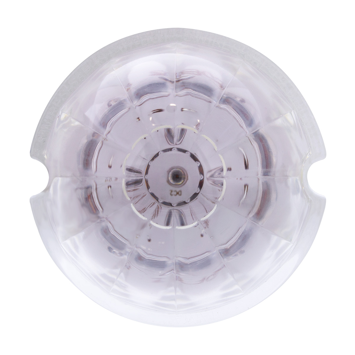 17 LED Dual Function Watermelon Cab Light - Amber LED/Clear Lens (Bulk) - Thumbnail 6