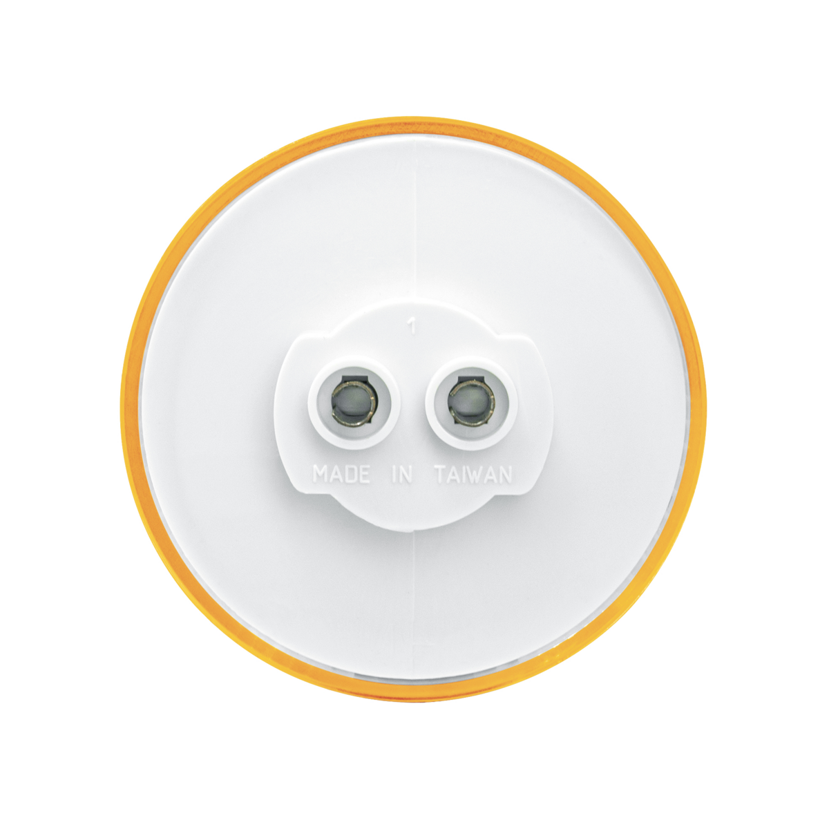 9 LED 2.5" Round Pure Reflector Light Kit (Clearance/Marker) - Amber LED/Amber Lens - Thumbnail 6