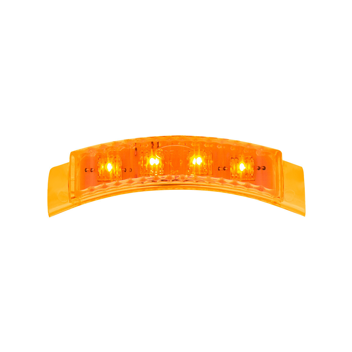 4 LED Dual Function Headlight Turn Signal Light - Amber LED/Amber Lens (Bulk) - Thumbnail 8