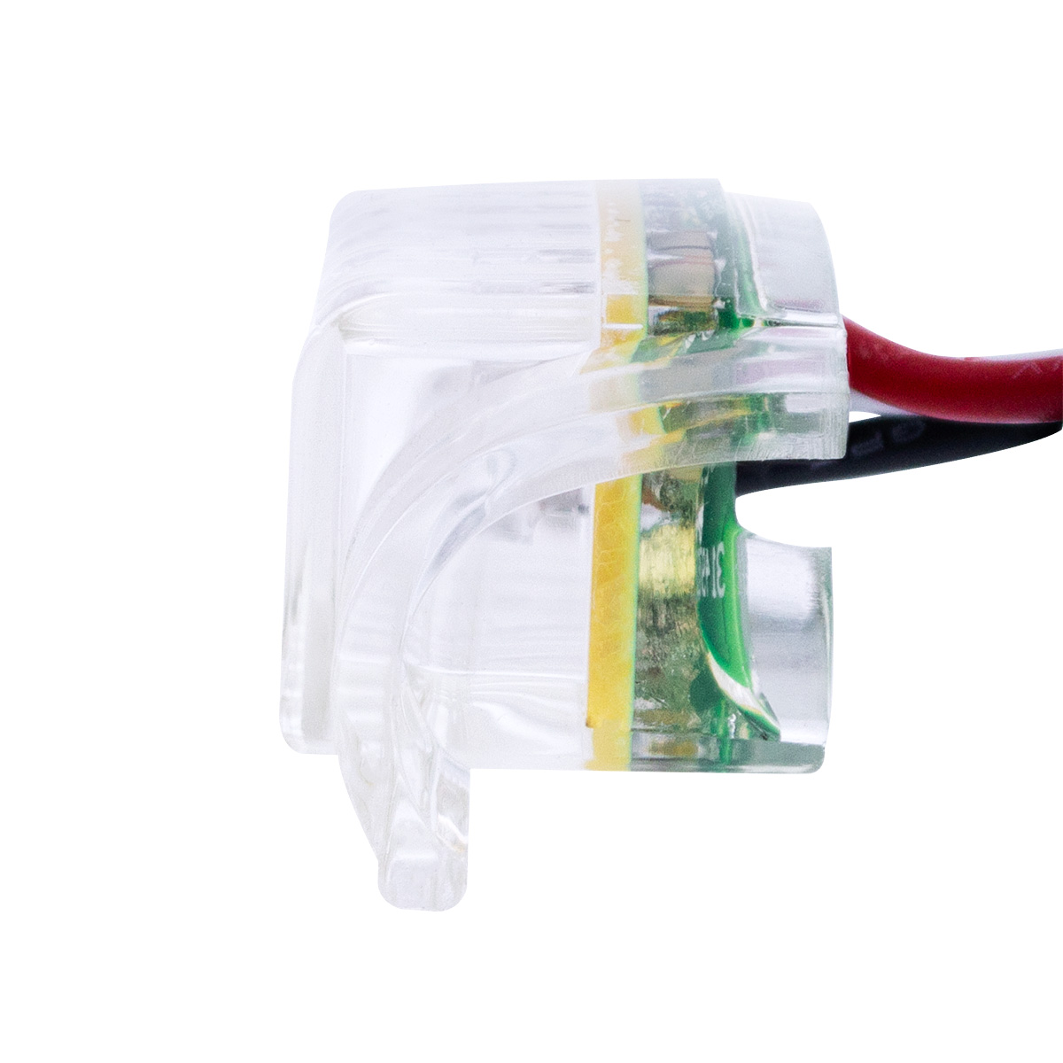 4 LED Dual Function Headlight Turn Signal Light - Amber LED/Clear Lens (Bulk) - Thumbnail 5