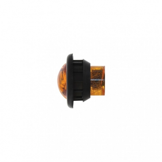 3 LED 3/4" Mini Light (Clearance/Marker) - Amber LED/Amber Lens - Thumbnail 3
