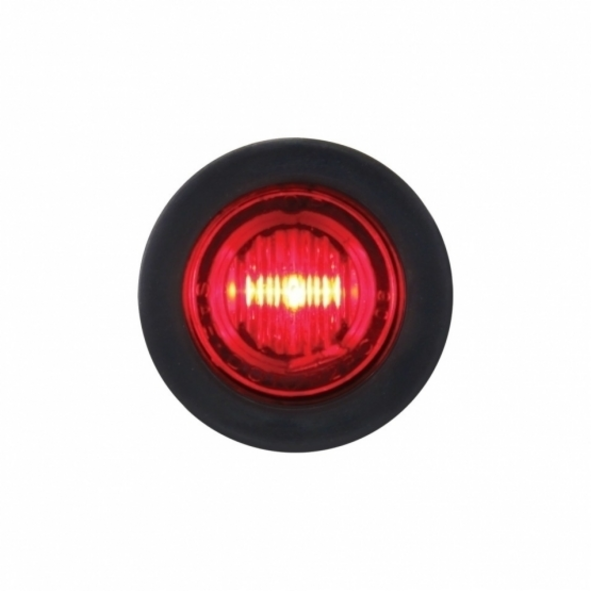 3 LED 3/4" Mini Light (Clearance/Marker) - Red LED/Red Lens (Bulk) - Thumbnail 5