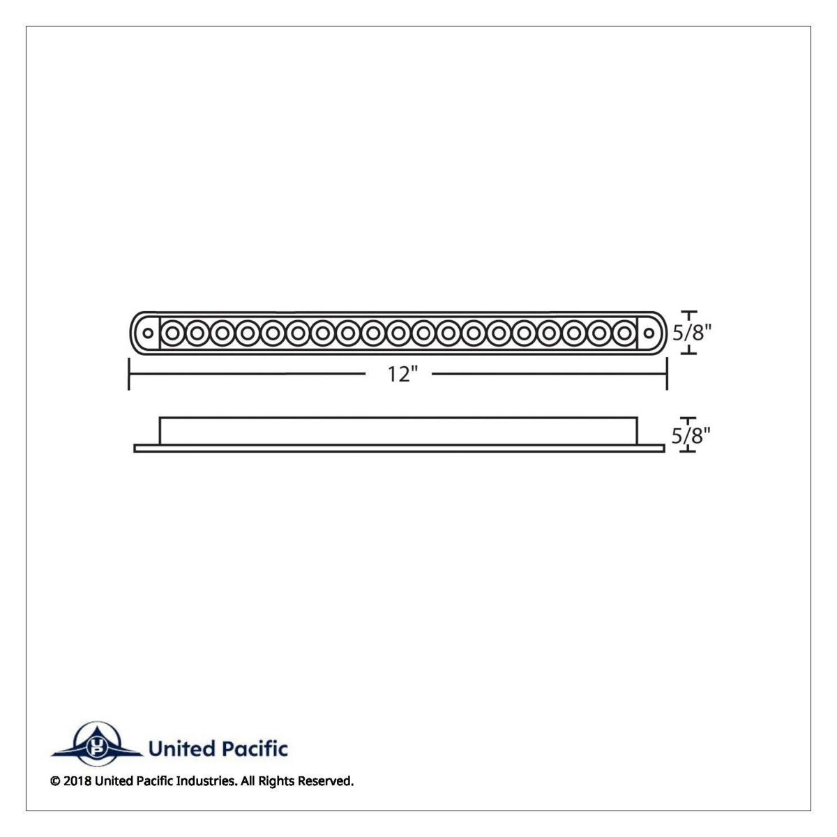 19 LED 12" Reflector Light Bar (Stop, Turn & Tail) - Red LED/Clear Lens - Thumbnail 4