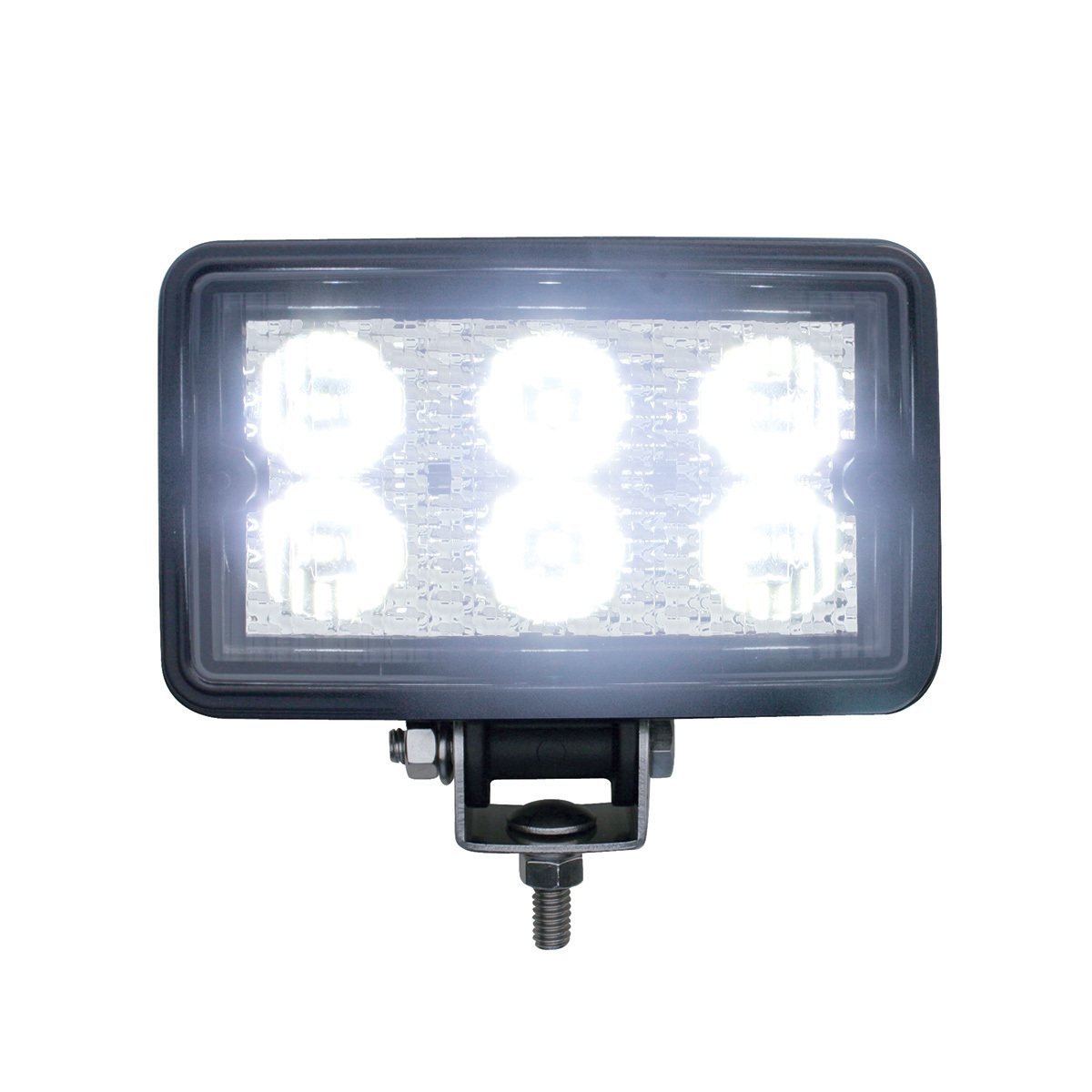 6 High Power 3 Watt LED Rectangular Work Light (Retail) - Thumbnail 6