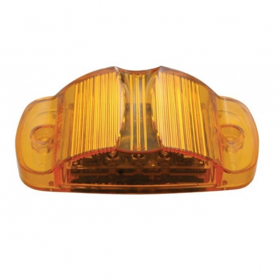 14 LED Rectangular Light (Clearance/Marker) - Amber LED/Amber Lens (Bulk) - Thumbnail 4