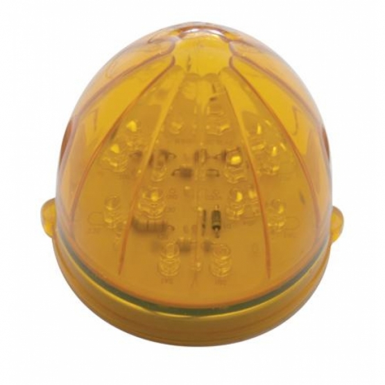 19 LED Bullet Style Grakon 1000 Cab Light - Amber LED/Amber Lens (Bulk)