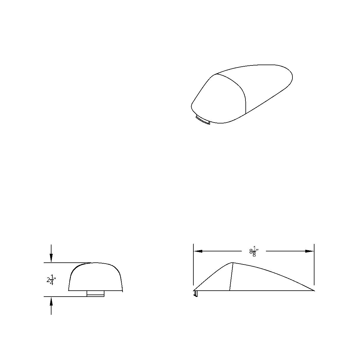 19 LED Grakon 2000 Cab Light - Amber LED/Amber Lens - Thumbnail 4