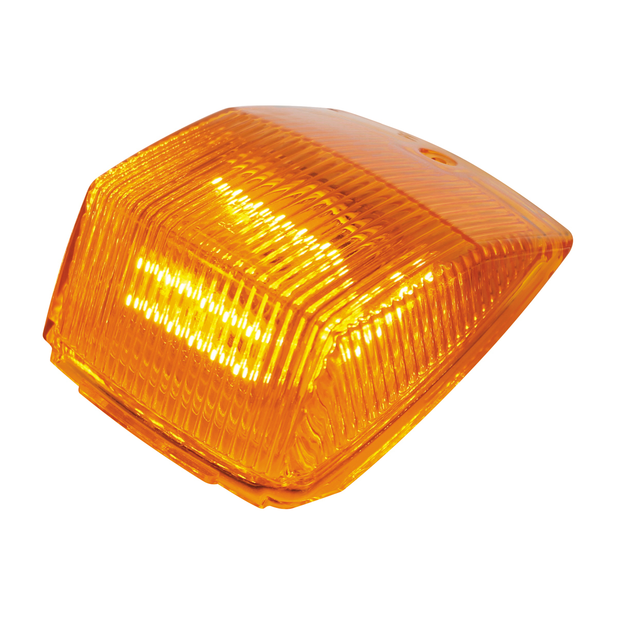 36 LED Square Cab Light - Amber LED/Amber Lens - Thumbnail 6