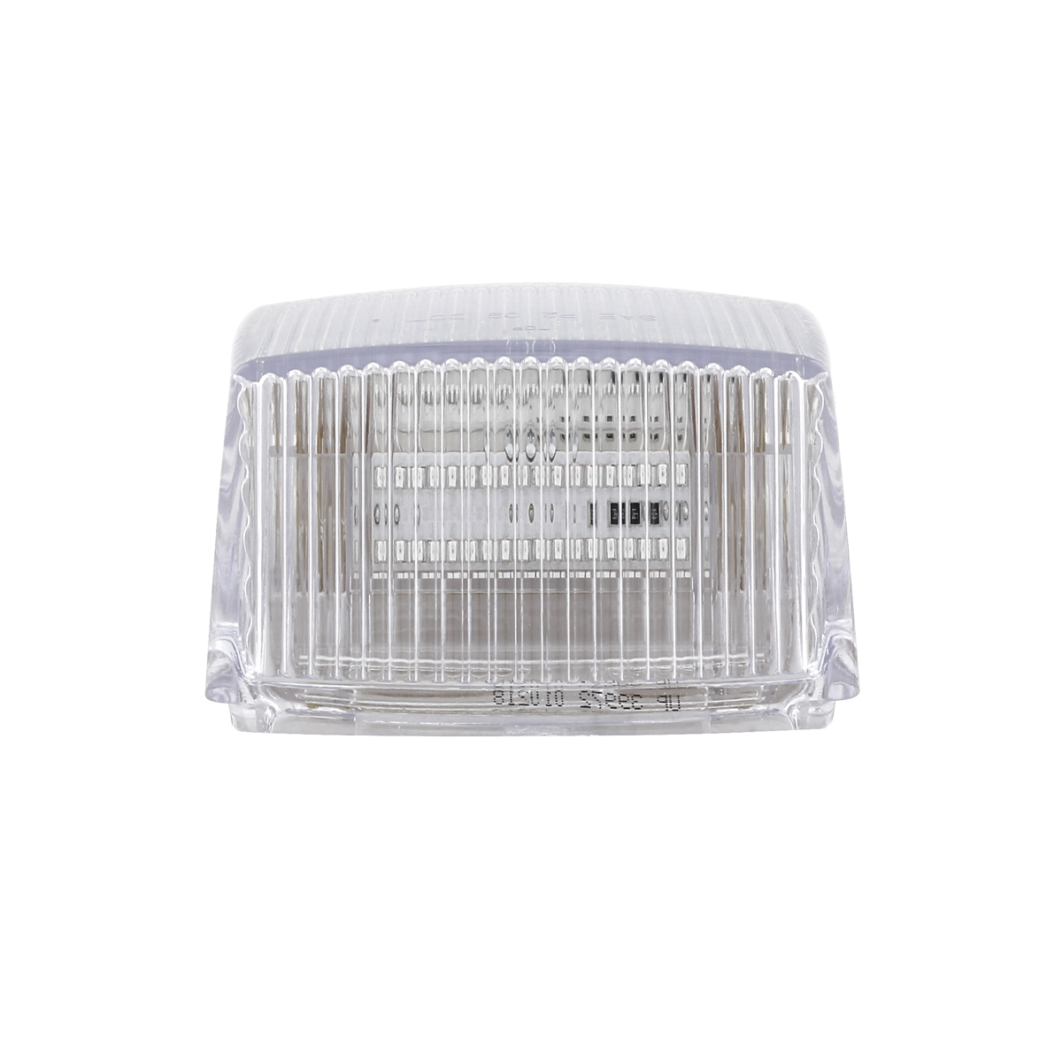36 LED Square Cab Light - Amber LED/Clear Lens - Thumbnail 4