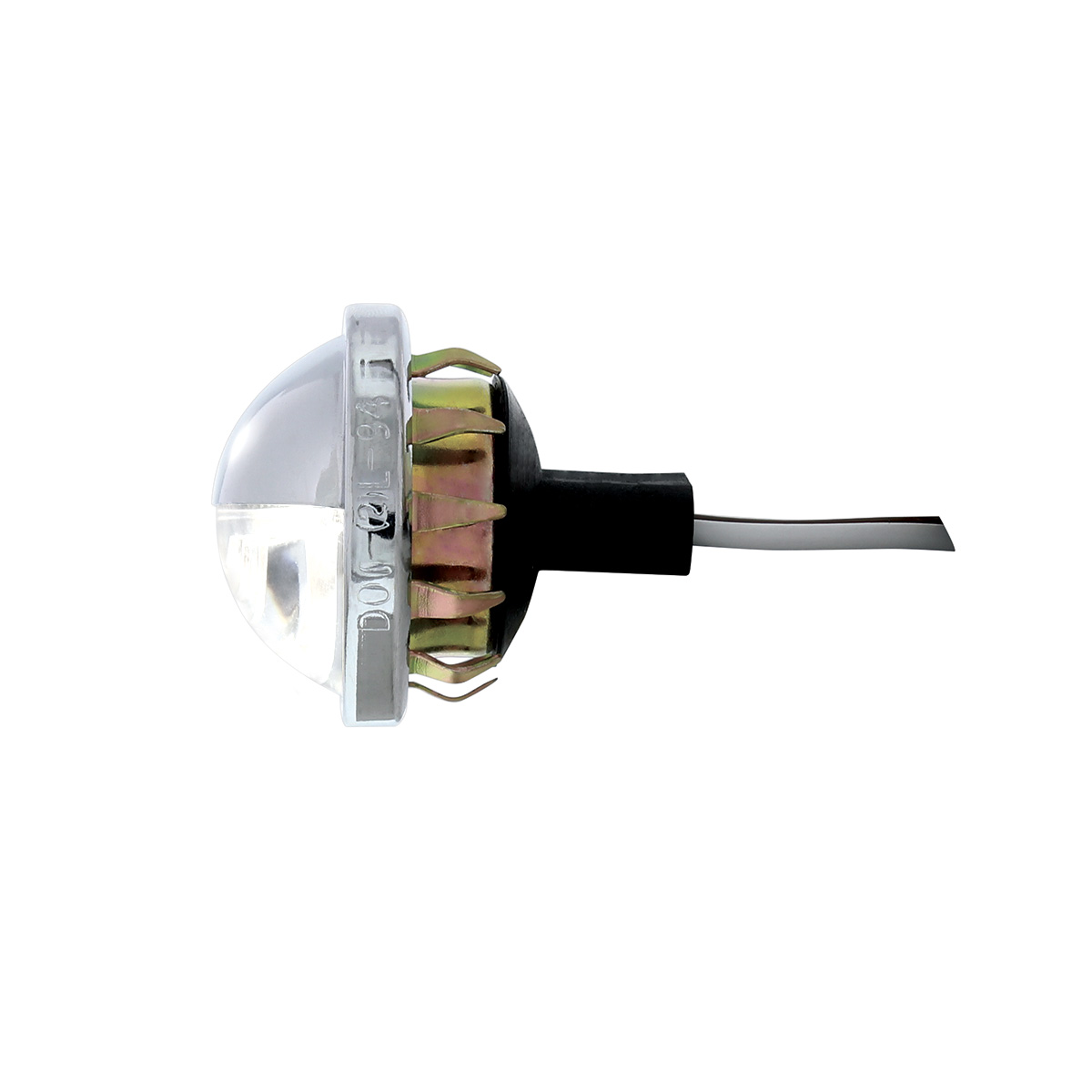 4 LED Round License Light - White LED (Bulk) - Thumbnail 5