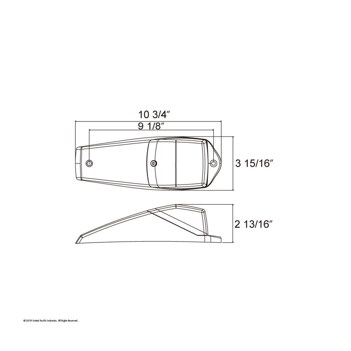 36 LED Grakon 5000 Style Cab Light Kit - Amber LED/Clear Lens - Thumbnail 6