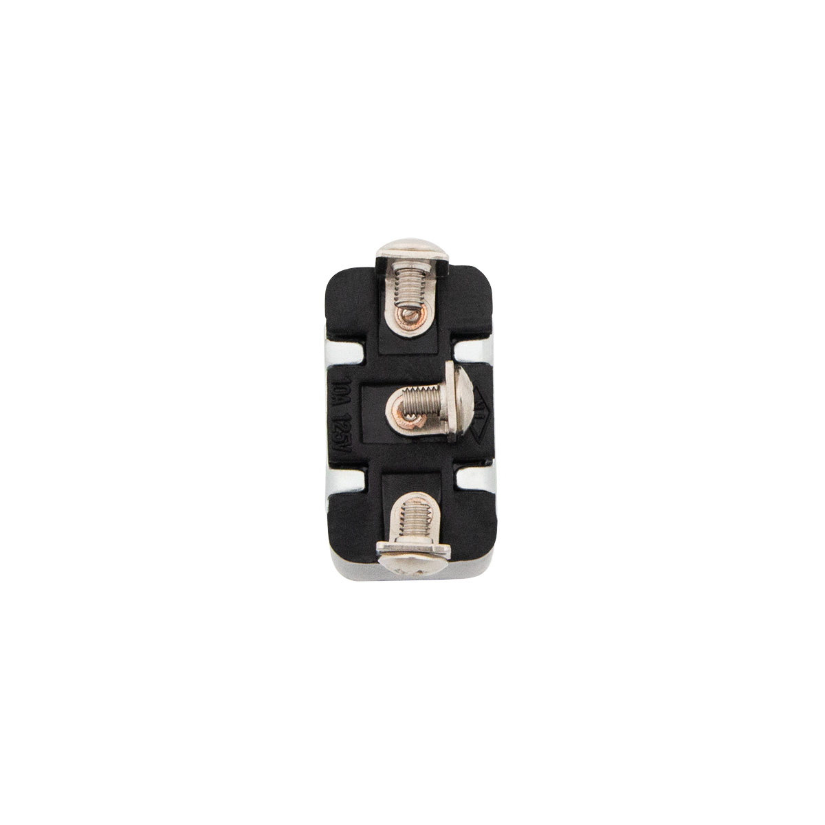3 Pin, 10 Amp - 12V DC On-Off-On Metal Toggle Switch With 3 Screw Terminals - Thumbnail 3